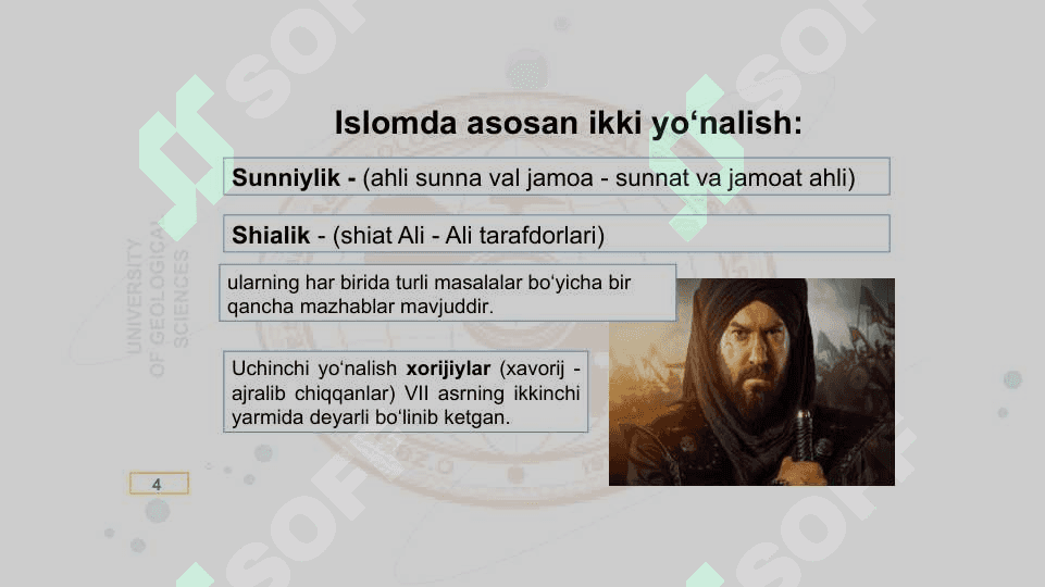 ISLOM DINI MANBALARI, AQIDAVIY MAKTABLARI VA ULARNING HOZIRGI DAVRDAGI AHAMIYATI 4