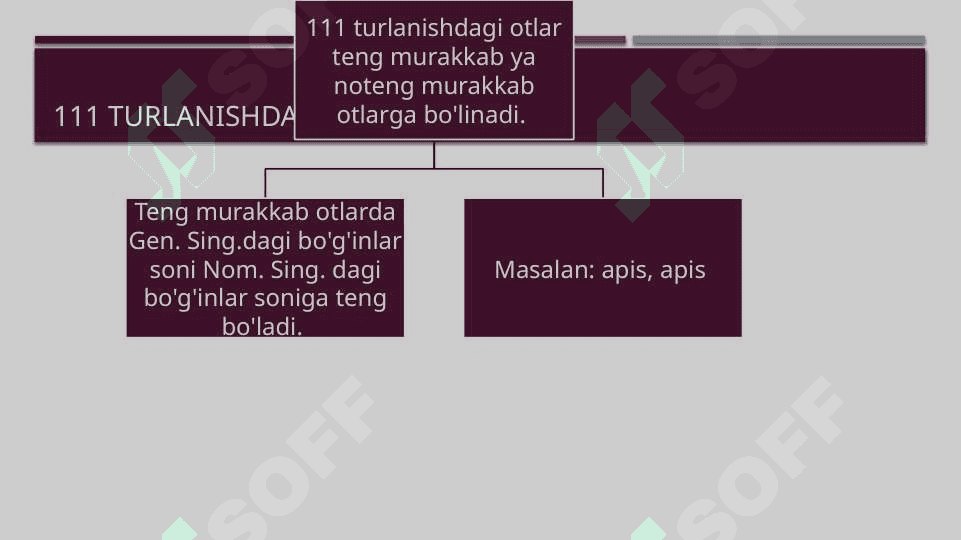 III TURLANISHDAGI UNLI TIPIDAGI OTLAR (lotin tili) 4