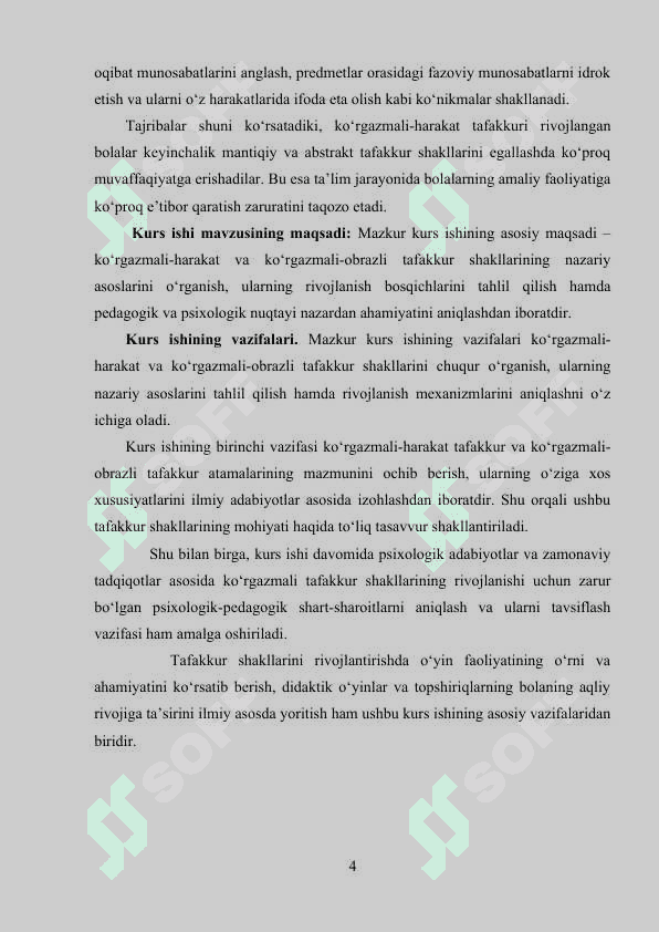KO’RGAZMALI-HARAKAT VA KO’RGAZMALI-OBRAZLI TAFAKKUR 3