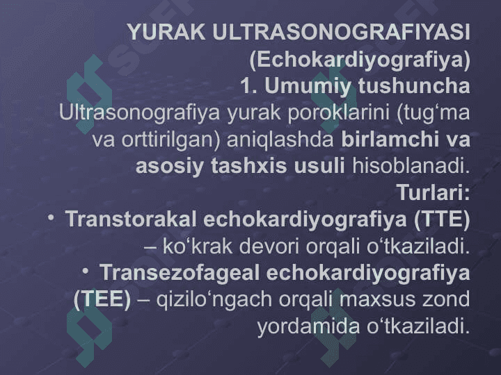YURAK VA QON-TOMIRLAR KASALLIKLARI NUR TASHXISI 3