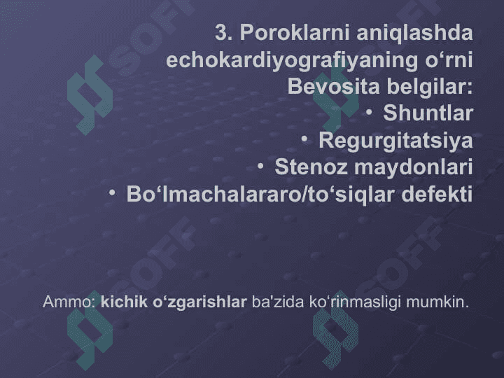 YURAK VA QON-TOMIRLAR KASALLIKLARI NUR TASHXISI 6