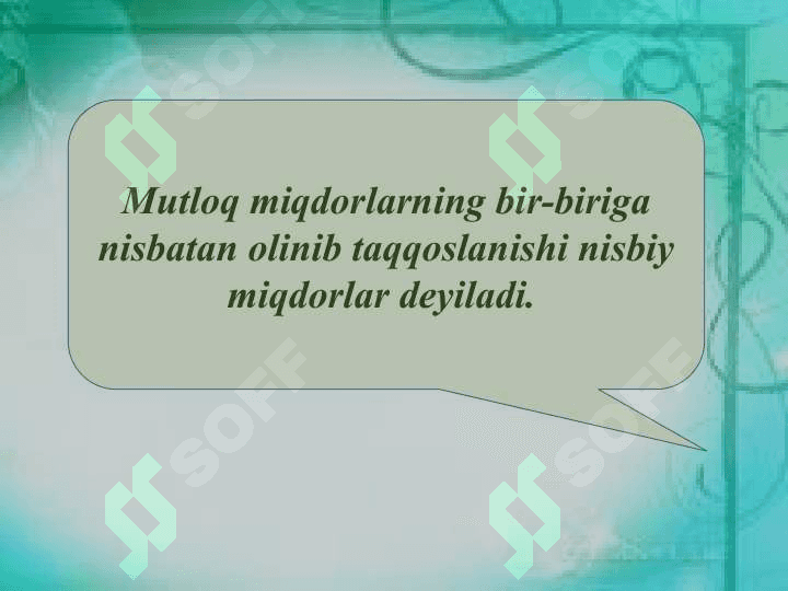 STATISTIK KO‘RSATKICHLAR 8