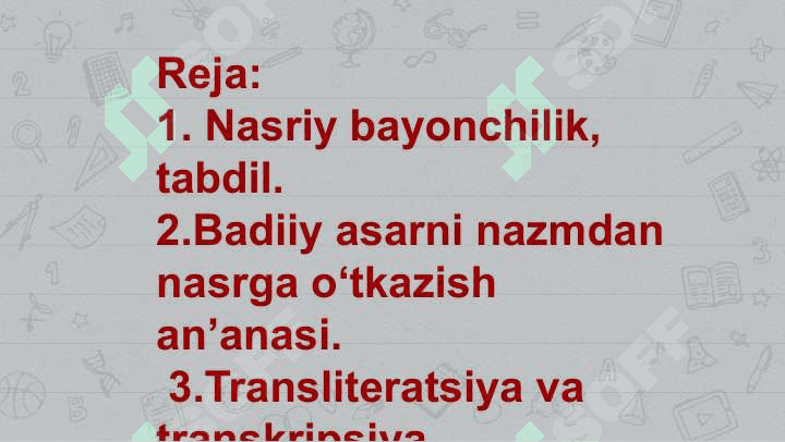 Translitiratsiya, traskripsiya va matn tabdili 3
