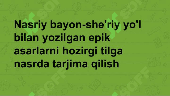 Translitiratsiya, traskripsiya va matn tabdili 4