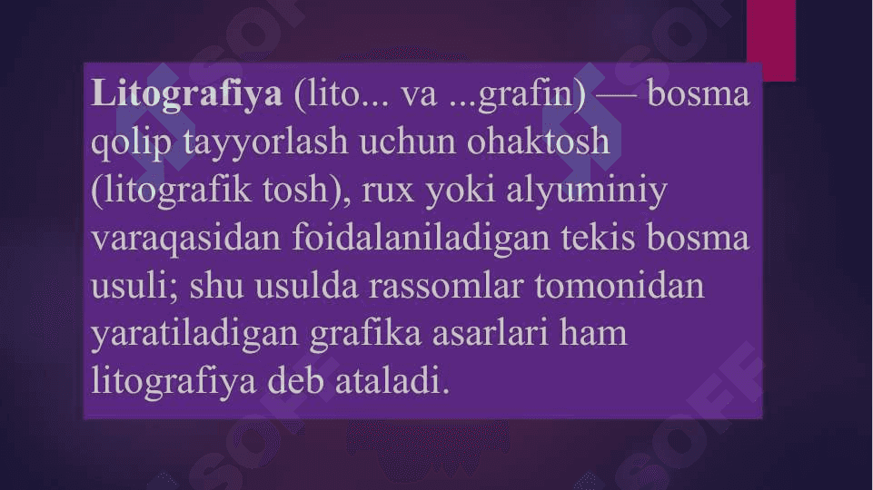 Litografik manbaalar,tehristlar,kotib va noshirlar,yig’ma-qiyosiy matnlar. 4