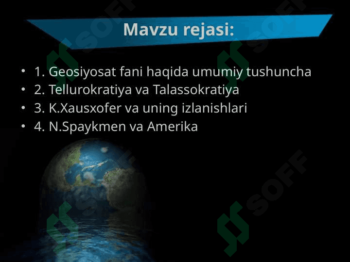Aqsh va Yevropa mamlakatlarining geosiyosiy o’rni 2