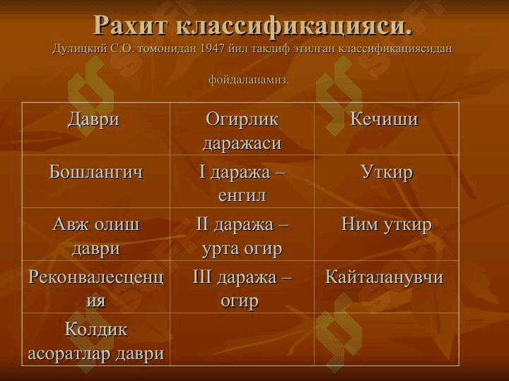 Болаларда рахит касаллиги 7