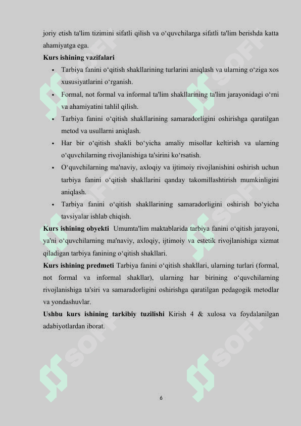 Umumtaʼlim maktablarda tarbiya fanini oʻqitish shakllarining har biriga misollar yozish k.docx 6