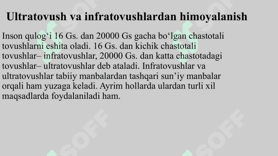 Elektromagnit maydonidan saqlanish 7