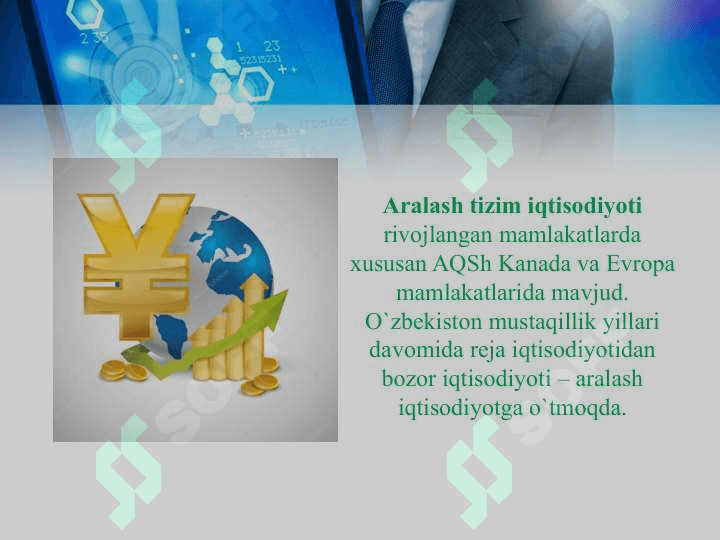 Iqtisodiyotda amaliy dasturiy ta'minotning o’rni va ahamiyati, HAMDA TURLI MODELLARI 7