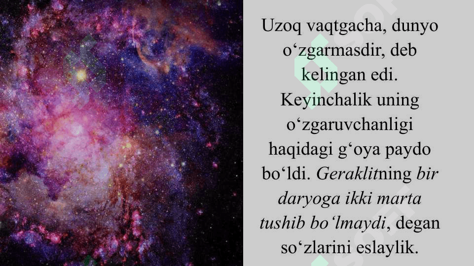 Rivojlanish falsafasi . Dialektika 4