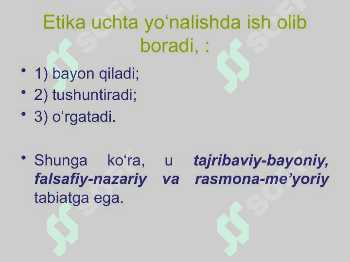 Etika fanining predmeti va jamiyat hayotidagi ahamiyati 5