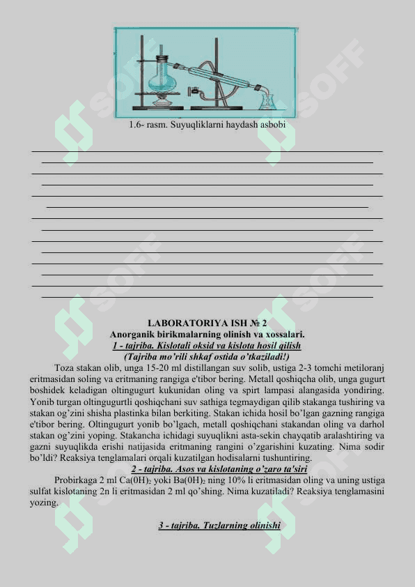 Кимё лаборатория иши 6