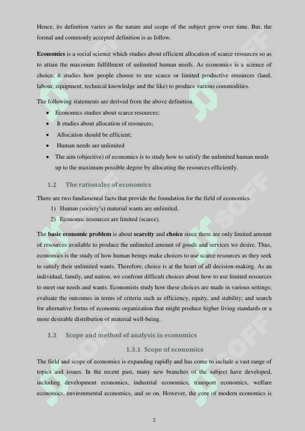 Introduction to Economics 6