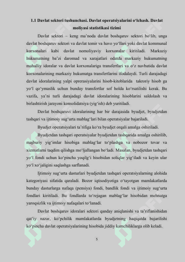 Byudjet-soliq sektori va uning tarkibi. Byudjet taqchilligi | Kurs ishi 5
