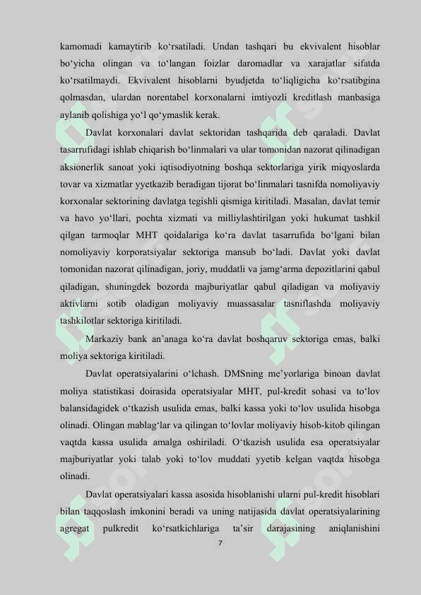Byudjet-soliq sektori va uning tarkibi. Byudjet taqchilligi | Kurs ishi 7
