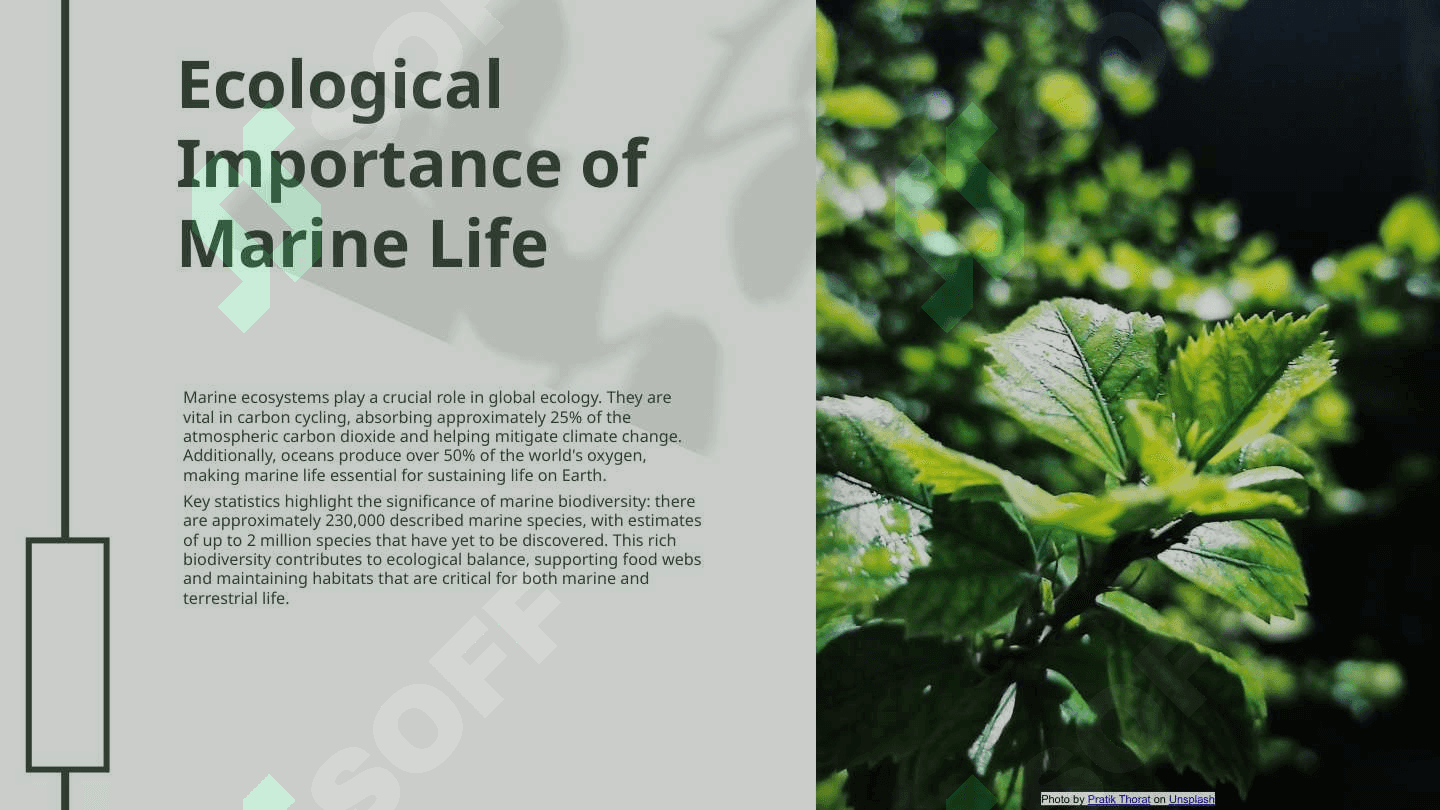 Marine life and its influence to people . 3
