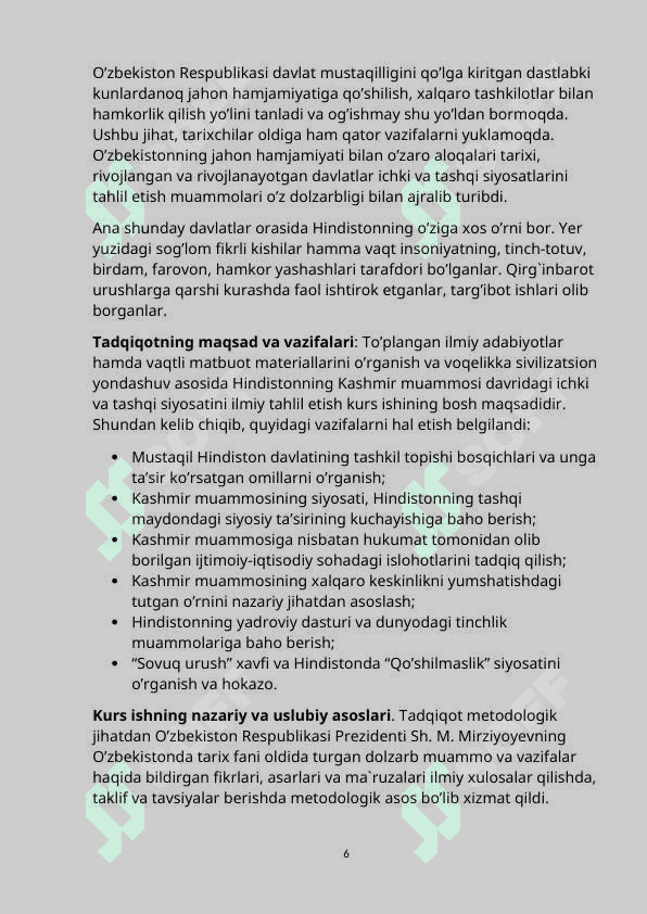 Kashmir mojarosi va uning tarixiy ildizlari 6