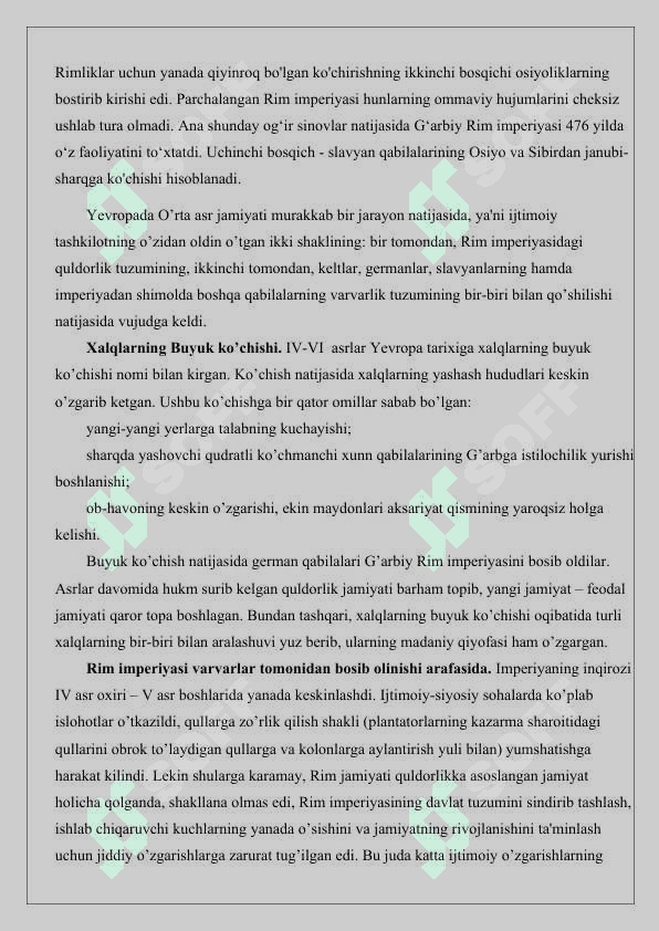Varvar qirolliklarining ijtimoiy-iqtisodiy holati 2