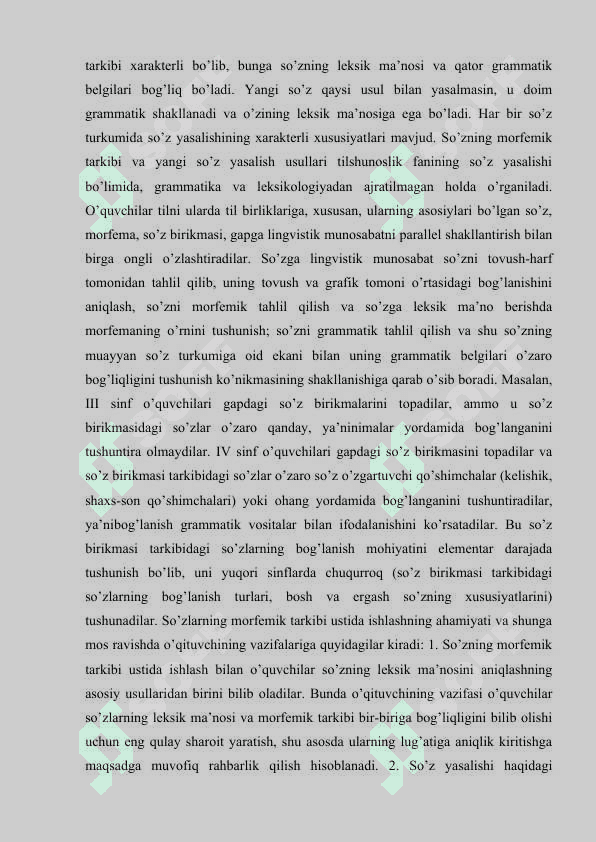 Boshlang'ich sinfda son turkumini o'rganish uslubiyoti 7