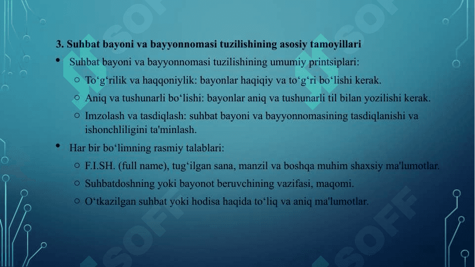 Mamuriy huquqa'muriy Huquqda Suhbat Bayoni Va Bayyonnomasi 3