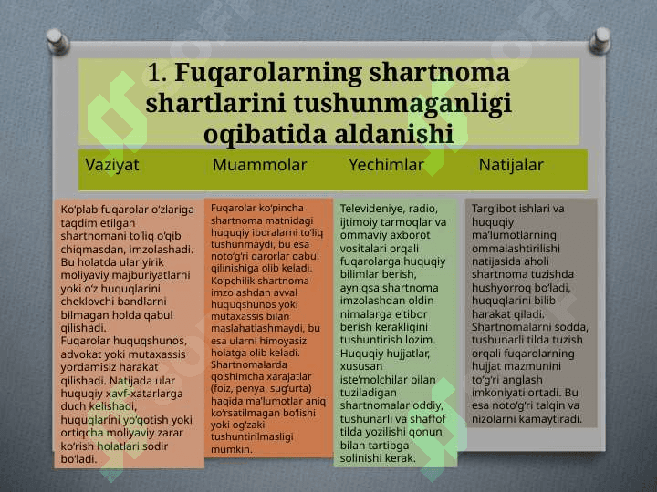 Huquqiy Onglilik va huquqiy savodxonlik 4