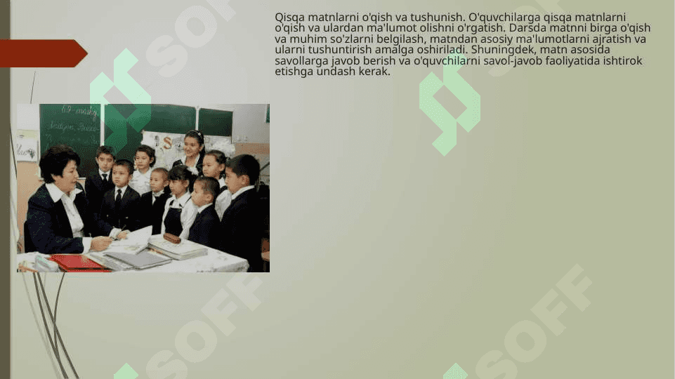 Boshlangich sinflarda oqish darsi 4