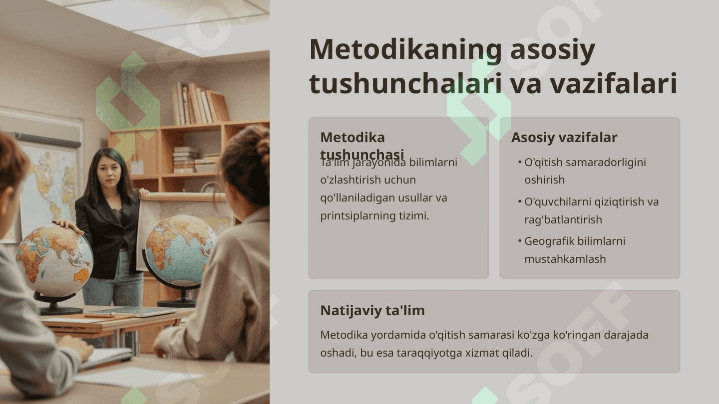 Geografiya metodikasi ta’limotining shakillanishi va rivojlanishi. 2