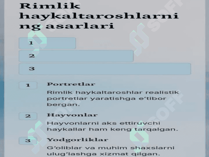 2 asr Rim imperiyasi sanati 8