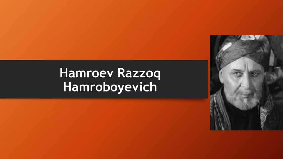 Hamroev Razzoq Hamroboyevich 1