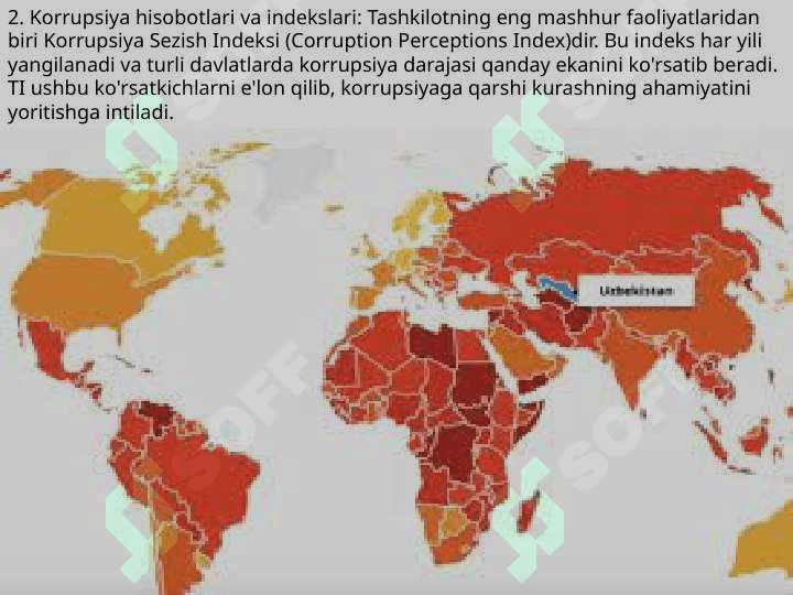 Transparency International nodavlat tashkilotining tashkil etilish tarixi va vazifalari 4