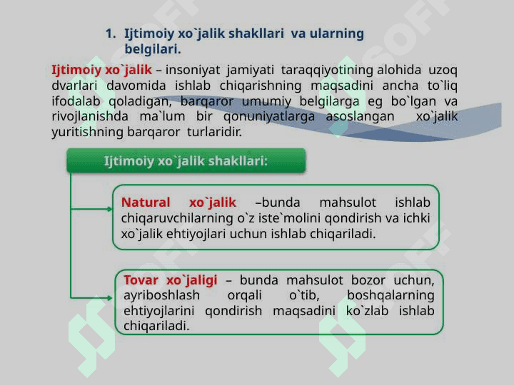 Tovar -pul munosabatlari rivojlanishi  bozor  iqtisodiyoti shakllanishi va amal qilishining asosidir 3