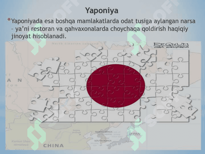 Ba’zi xorijiy mamlakatlarning odob doirasidagi ta’qiqlari Etika 6