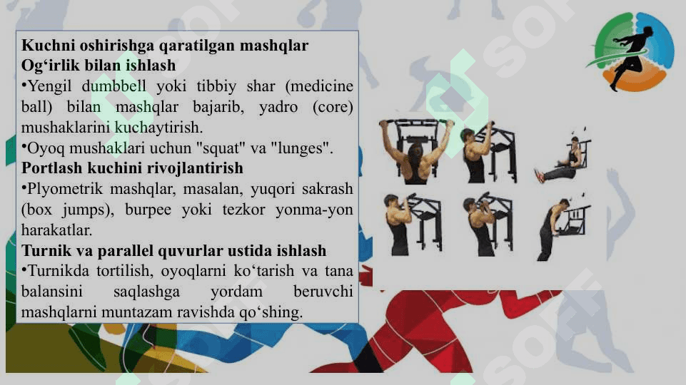 Gimnastika chiqishlarida musiqa jo‘rligi 8