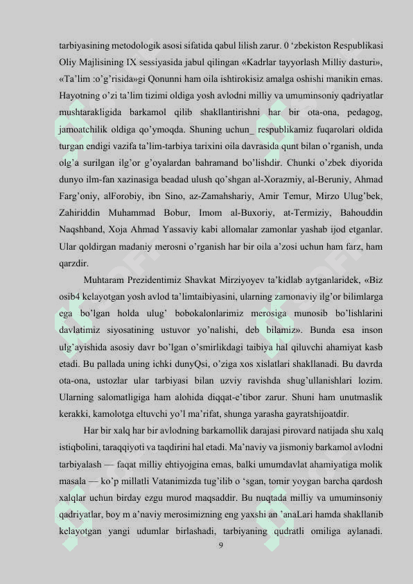 OILA, MAHALLA BILAN OLIB BORILADIGAN IJTIMOIY PEDAGOGIK FAOLIYAT.docx 8