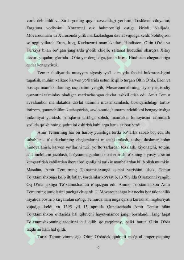 AMIR TEMUR VA TEMURIYLAR DAVLATINING SHARQ DAVLATLARI BILAN ALOQALARI.docx 5