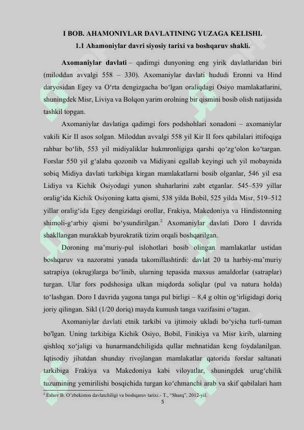 AHAMONIYLAR SALTANATINING TASHKIL TOPISHI VA O’RTA OSIYONI BOSIB OLISHI..docx 4