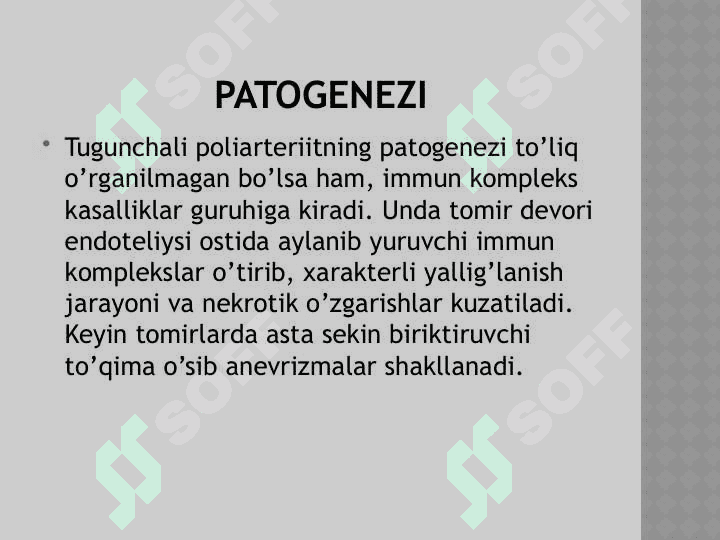 Tugunchali poliarteriit 4