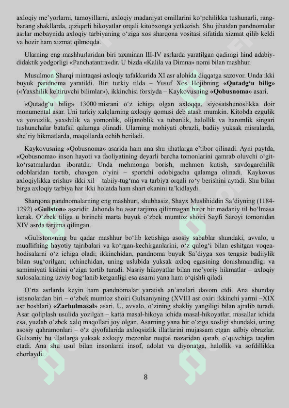 Axloq falsafasi 8