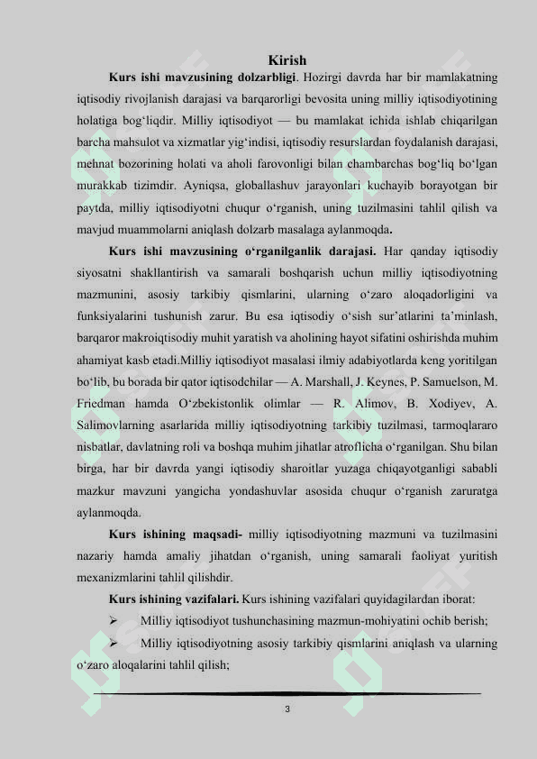 Milliy iqtisodiyotning mazmuni va uning tuzilishi 3