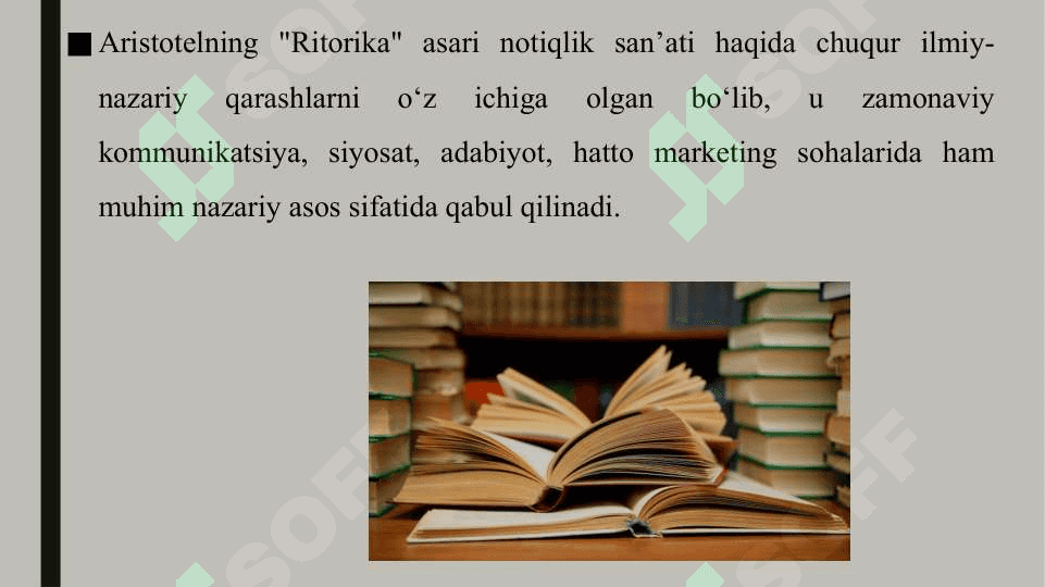 Aristotelning ritorika asari 6