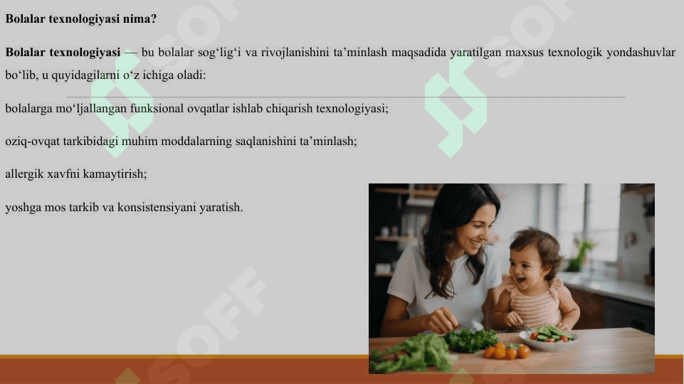 FUNKSIONAL OVQATLANISH VA BOLALAR TEXNOLOGIYASI 4