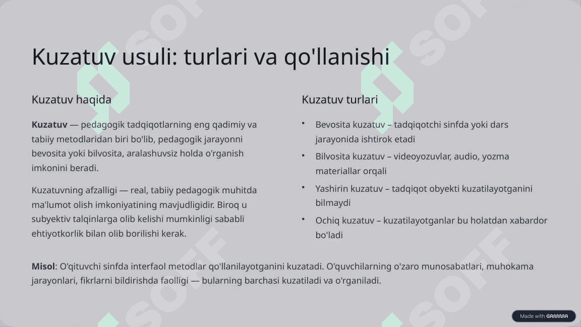 Pedagogika fanining nazariy asoslari va tadqiqot metodlari prezentatsiya 4