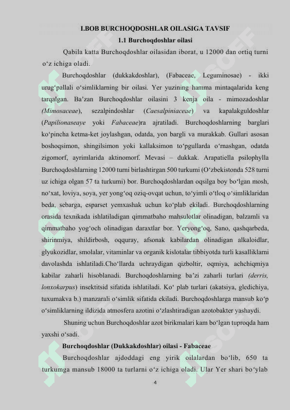 Burchoqdoshlar oilasi 4