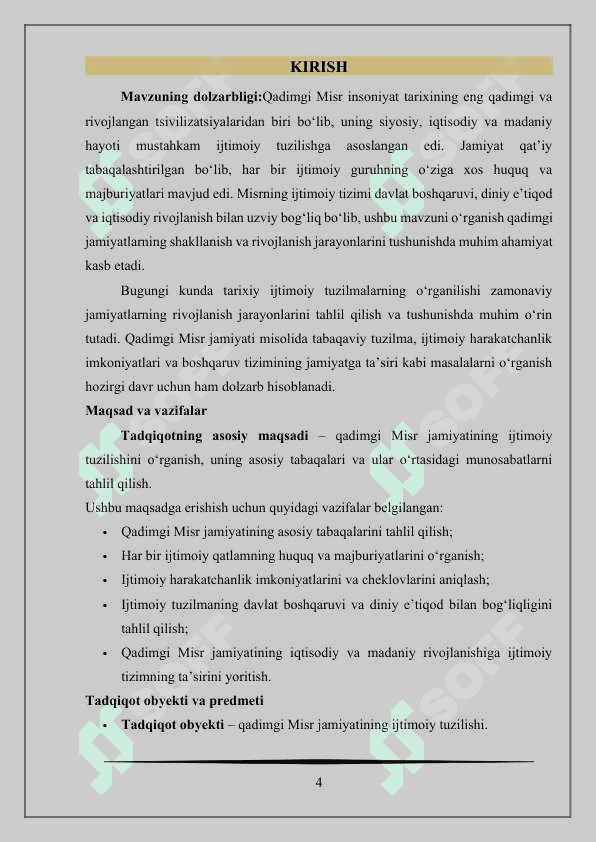 QADIMGI MISRNING IJTIMOIY TIZIMI 4
