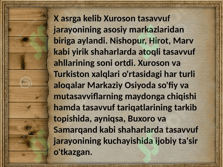 Ahmad Yassaviy hayoti va ijodi 5