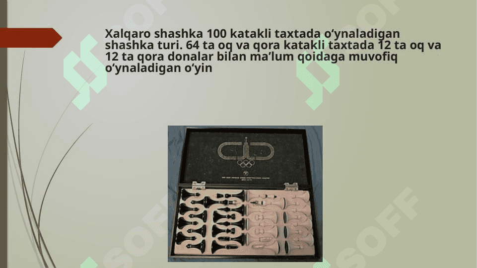 SHAXMAT, SHASHKA DOSKASI VA KATAKLARNING NOMLANISHI 2