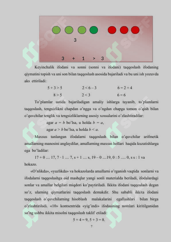 Tenglama va uni yechishga oʻrgatish 7