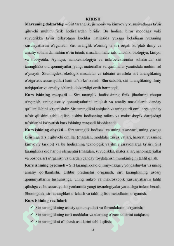 Sirt taranglik 3