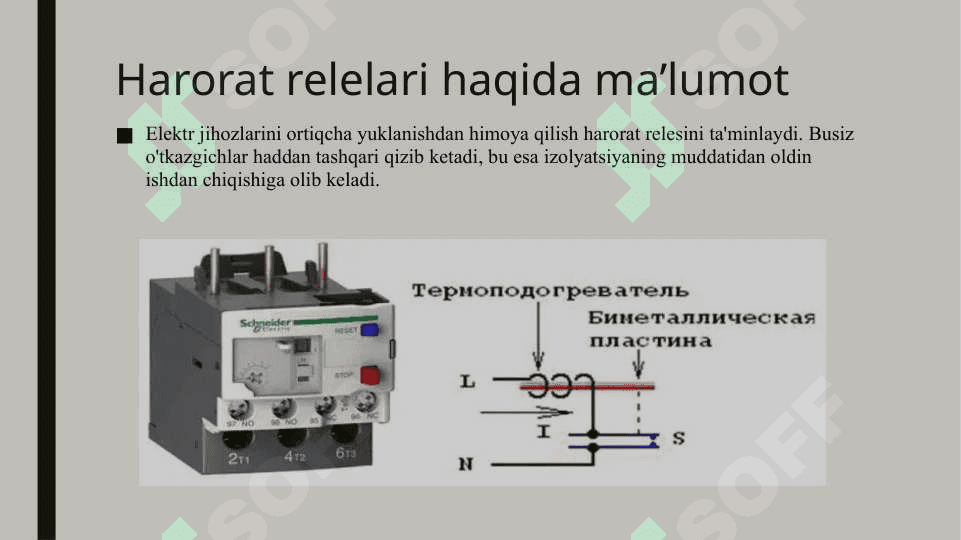 harorat relisi va dasturli vaqt relesini o'rganish 3